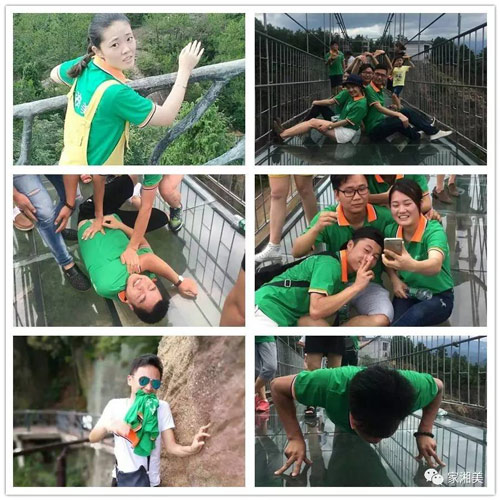 板材品牌家湘美活動玻璃棧橋